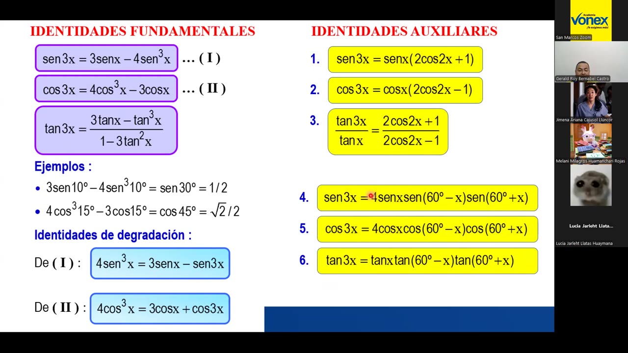 VONEX SEMESTRAL 2024 | Semana 10 | Trigonometría