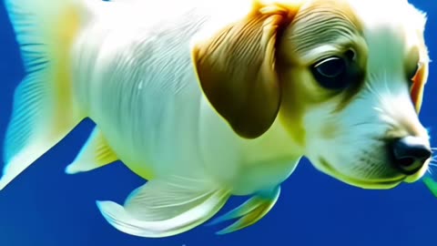 DogFish 😱 #dog #fish #dogfish #fyp