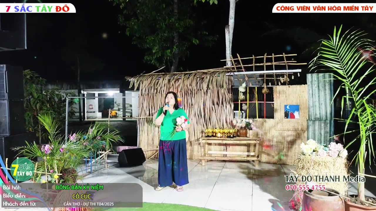 BÔNG BẦN KỶ NIỆM- CÔ CÚC _ 7 Sắc Tây Đô