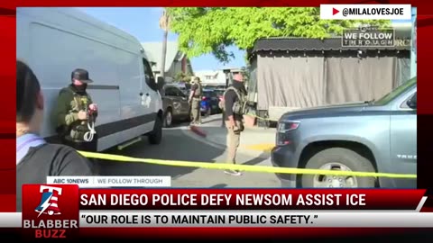 San Diego Police Defy Newsom Assist ICE