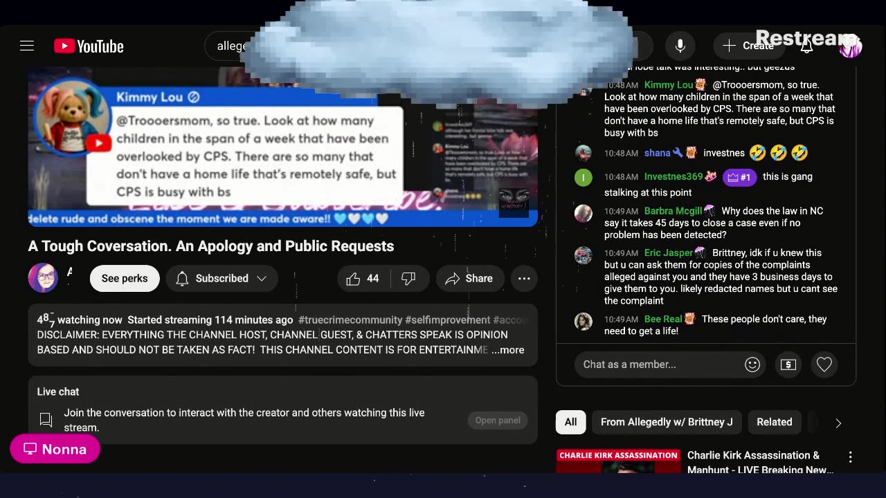 Live with Restream, September 12