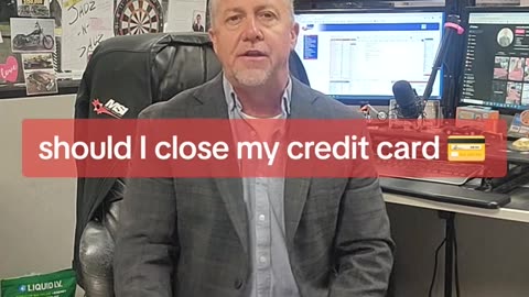 should i close my credit card