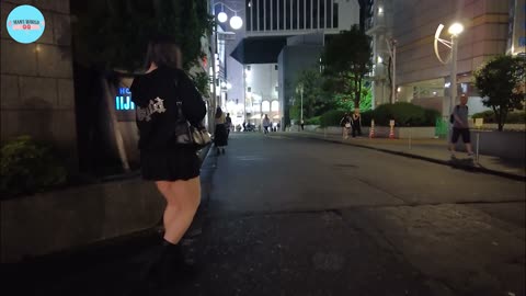 Nighttime Stroll in Tokyo's Love Hotel District, Okubo Park Shinjuku Kabukicho - Walking Street