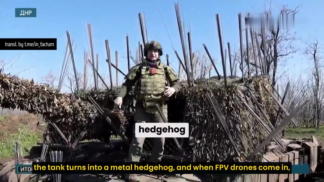 The evolution of Tsar Tanks continue. Now Its a prickly fuck.