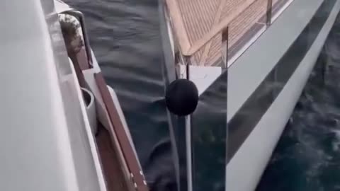 Steve Job’s $120 million super yacht crashed in Italy.