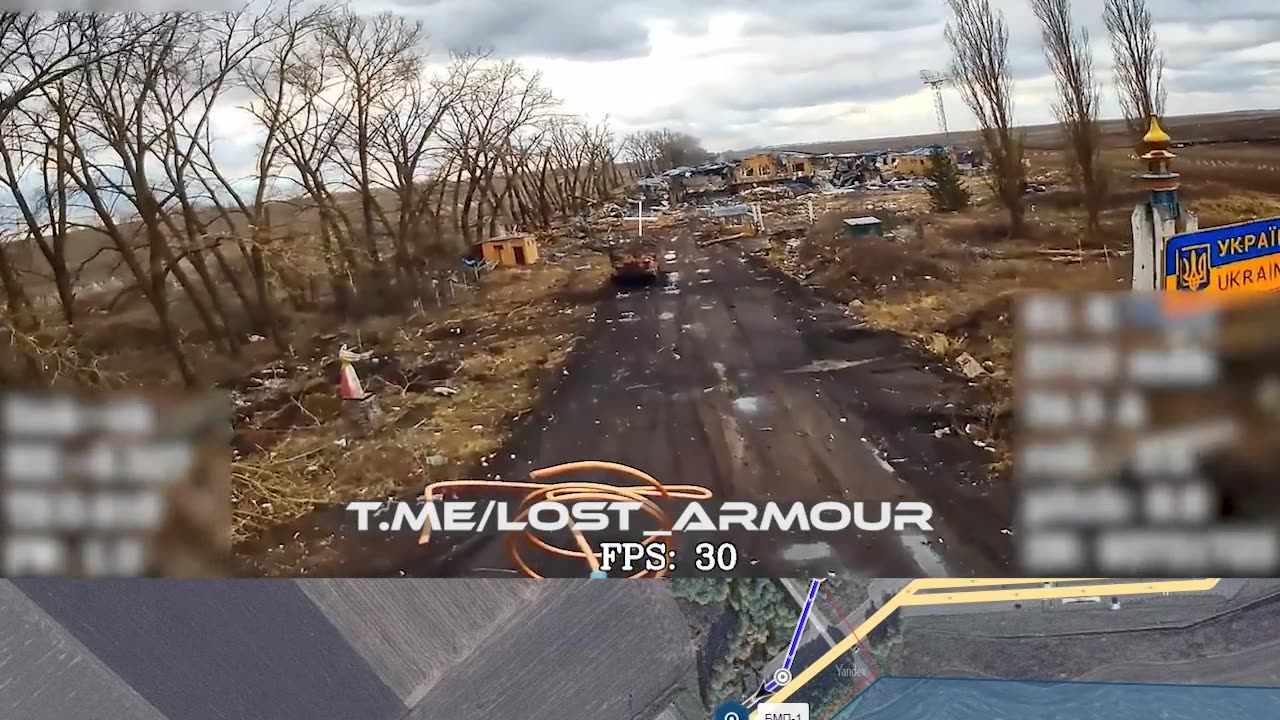 スジャ～スームィ幹線道路沿い防護ネット設置