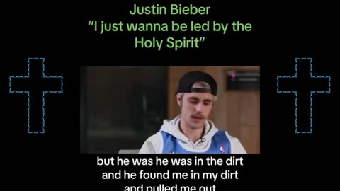 JUSTIN BIEBER "I JUST WANT TO BE LED BY THE HOLY SPIRIT!"