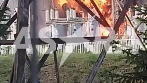 🔥⚡ Ukraine Russia War | Fire Erupts at CHP Substation in Penza Amid Conflict | RCF