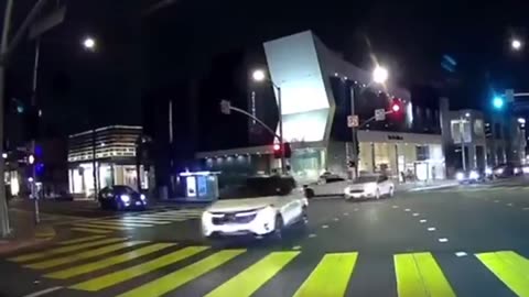 Food Delivery Robot Hit By A Self Driving Car