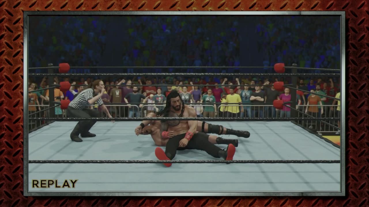 WWE 82 Stone Cold Steve Austin VS Roman Reigns
