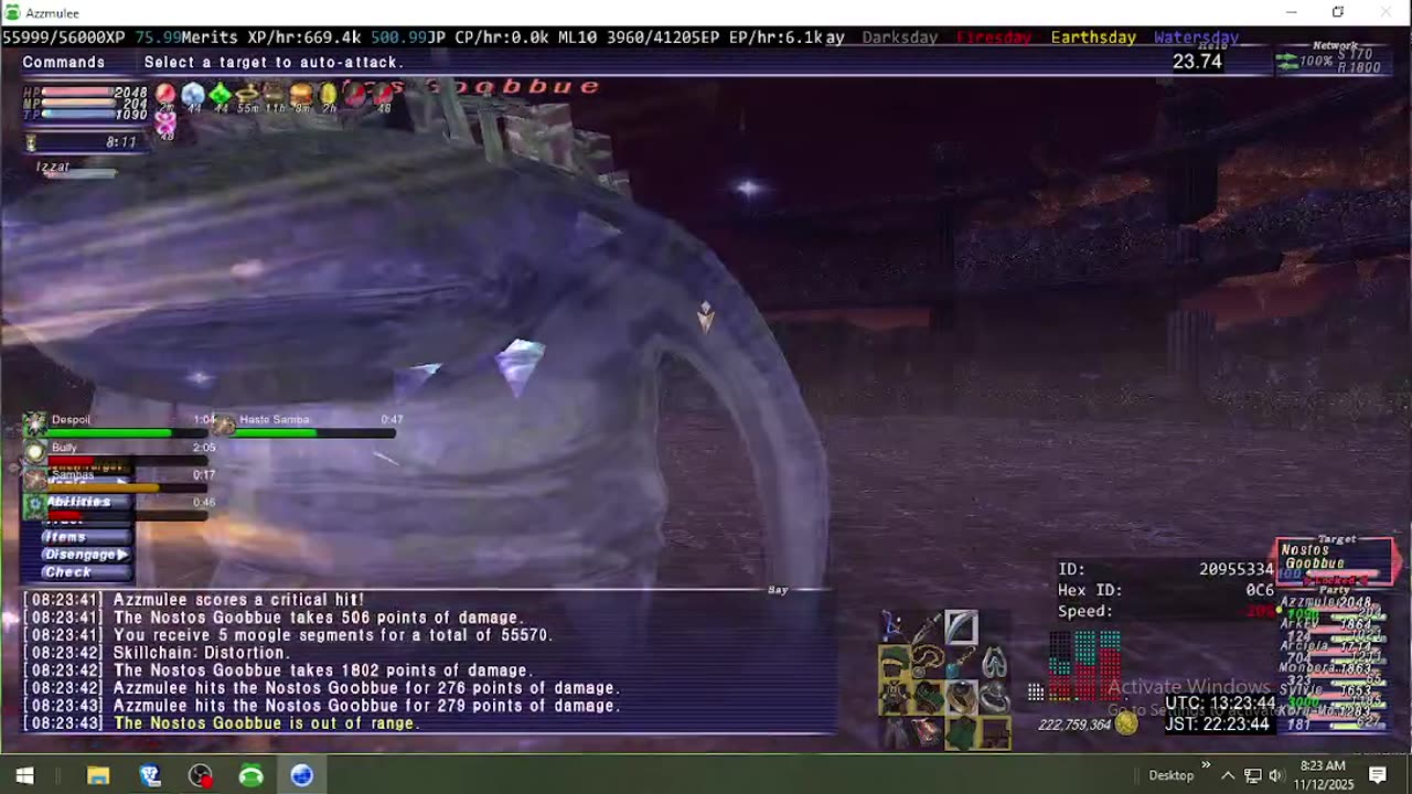 Playing Final Fantasy XI Online
