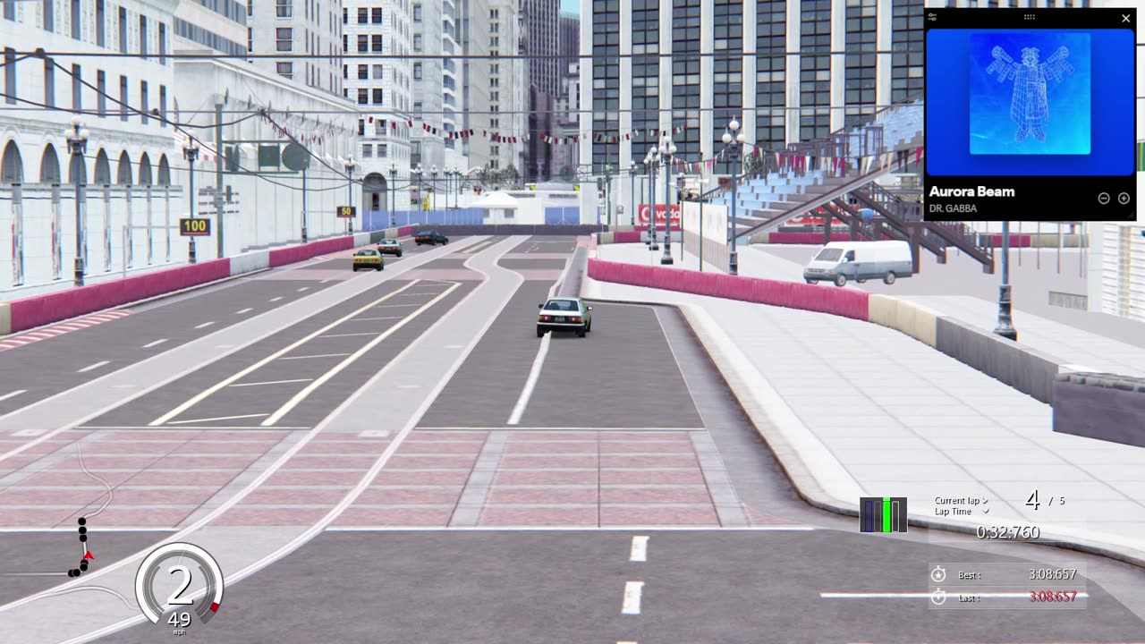 Assetto Corsa replay - AE86 race in San Francisco