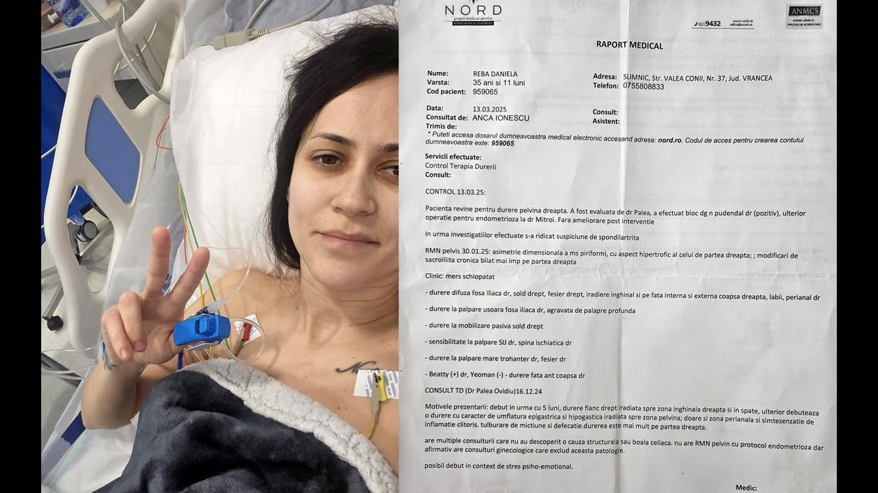 Mărturia unei tinere mame din România care se luptă cu efectele grave ale vaccinării HPV.