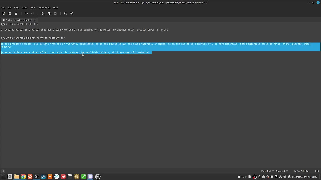 69_what is a jacketed bullet?