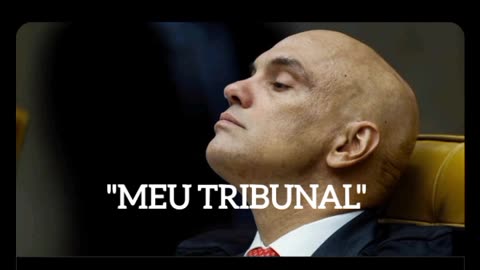 Alexandre nazista de Moraes: o tribunal é meu 🤡🤪