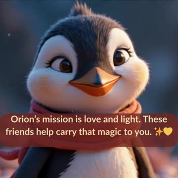 Cute Cosmic Friends #56 – The Magic of Orion’s Mission 🌌🔮
