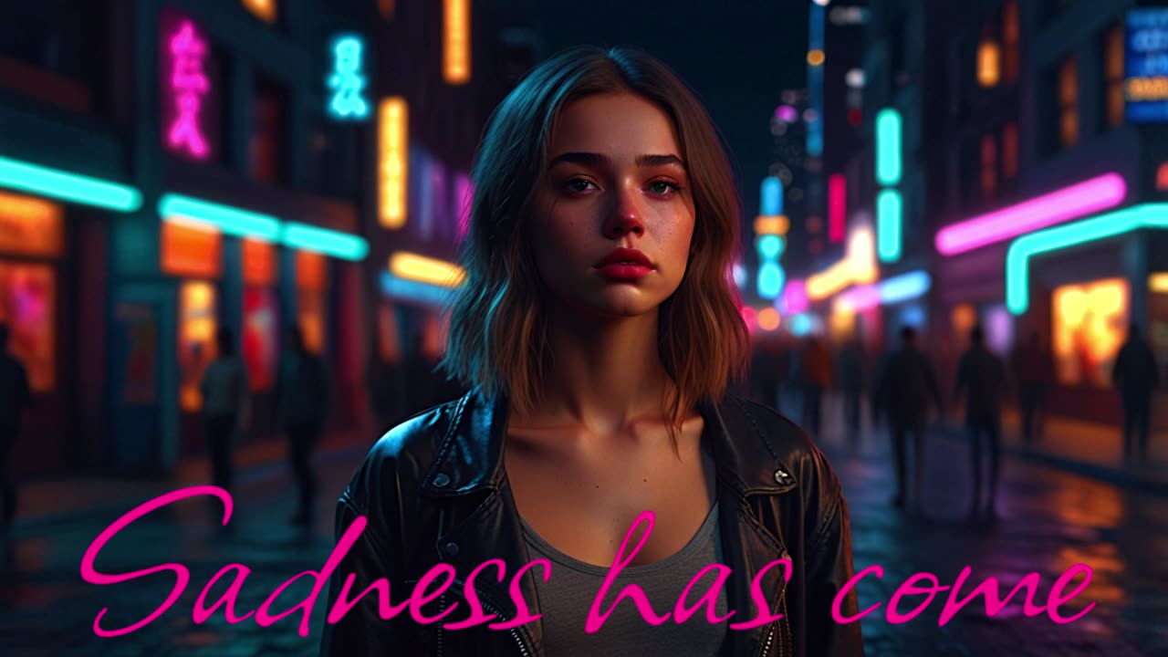 Electronic Music.Song Sadness has come.