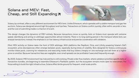 MEV Bots in Ethereum vs Solana: Which Chain Offers Better Profits in 2025?