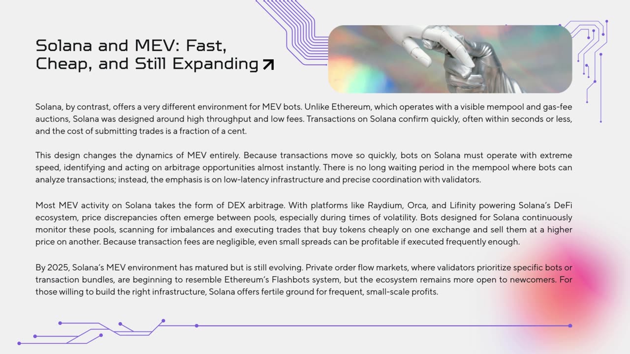 MEV Bots in Ethereum vs Solana: Which Chain Offers Better Profits in 2025?