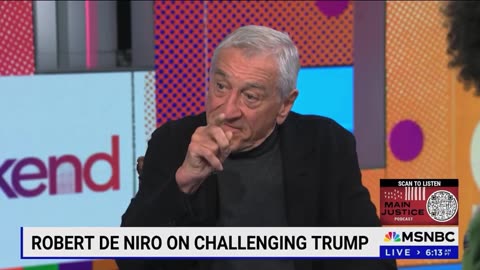 Robert De Niro TRIGGERED By Trump Drops F Bomb #breakingnews