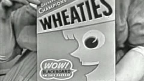 Commercial - Wheaties Cereal w Ding Dong School opening theme
