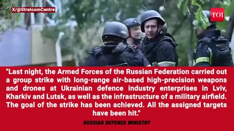 Putin Won’t Spare Zelensky: 623 Russian Cruise Missiles & Shahed Drones ‘FLATTEN’ West Ukraine