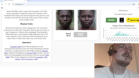 Is 2 beers deep the ideal state for racial detection?