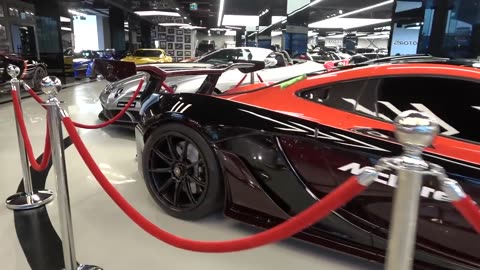 F1RST MOTORS DUBAI - Walking Around INSANE & Most Expensive Supercar - Hypercar Paradise 