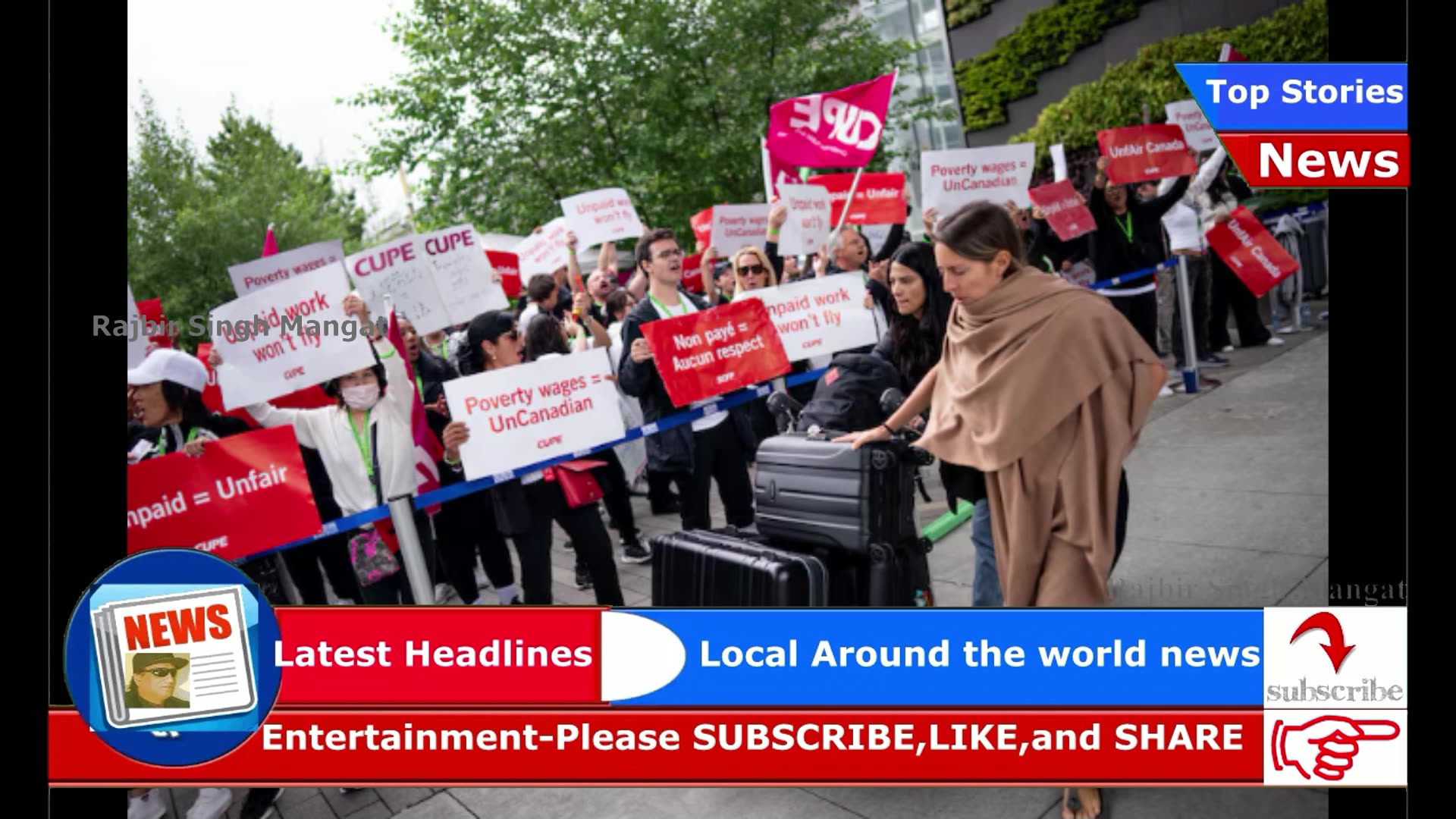 Air Canada flight attendants’ strike declared illegal by labour board