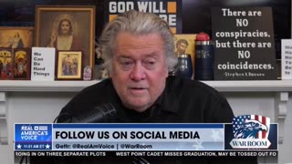BANNON: Something is very, very wrong here. About Ukraine attacking Russia
