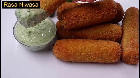 Crispy Potato Bread Rolls