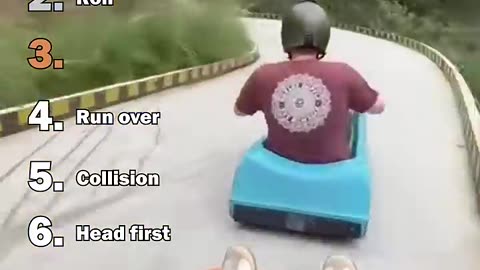 Watch this funny video of real life Mario kart going crazy!!🤣