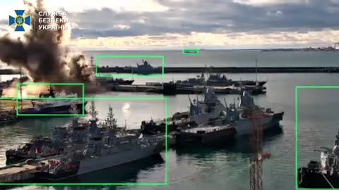 😳🔥 SBU hit Russian submarine in Novorossiysk Drones “Sub Sea Baby”