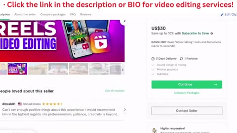I will create engaging instagram reels video editing