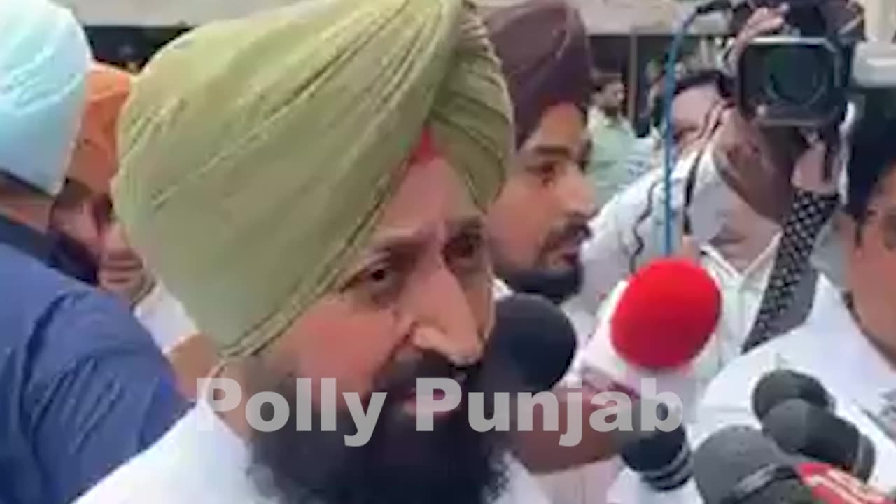 ਸ. ਪ੍ਰਤਾਪ ਸਿੰਘ ਬਾਜਵਾ ਵਲੋਂ ਮੀਡੀਆ ਨਾਲ ਗੱਲਬਾਤ