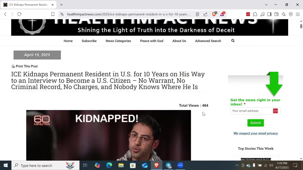 ICE Kidnaps Another LEGAL PERMANENT Resident and Sends Emails to US CITIZENS TO SELF DEPORT