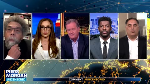 “How DARE You Call Me A Racist!” Piers Morgan vs Cornel West vs Cenk Uygur - Hugo_TV VOL 2
