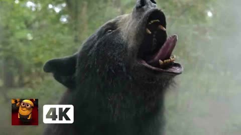 Cocaine Bear (2023) 4K - Cocaine Christmas _ Movieclips