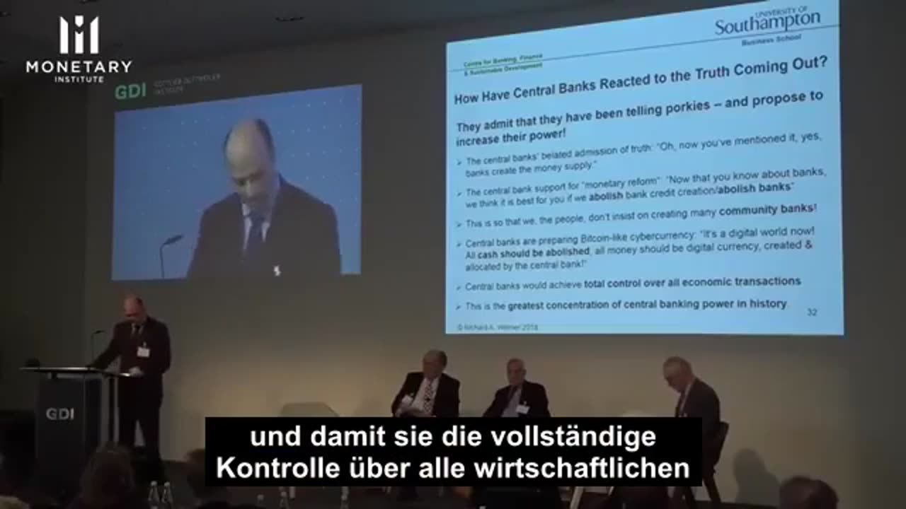 Prof. Richard Werner über digitale Zentralbankwährung_Prof. Richard Werner on CBDC and its dangers.