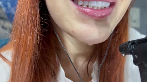 Hot Girl ASMR with Seawater Splashes