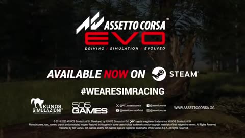 Assetto Corsa EVO - Official Eifel Free Roam Trailer
