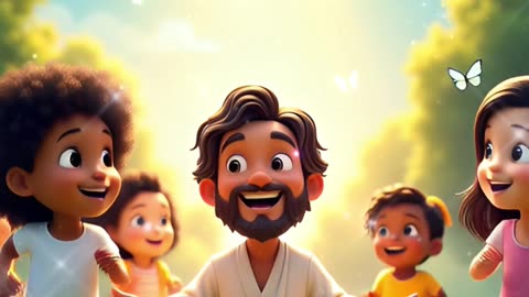 Let the Little Children Come 🙌 Christian Kids Song About Joy & Faith | Little Lamb Studios