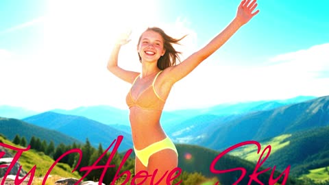 Electronic Music. Song Fly Above the Sky.