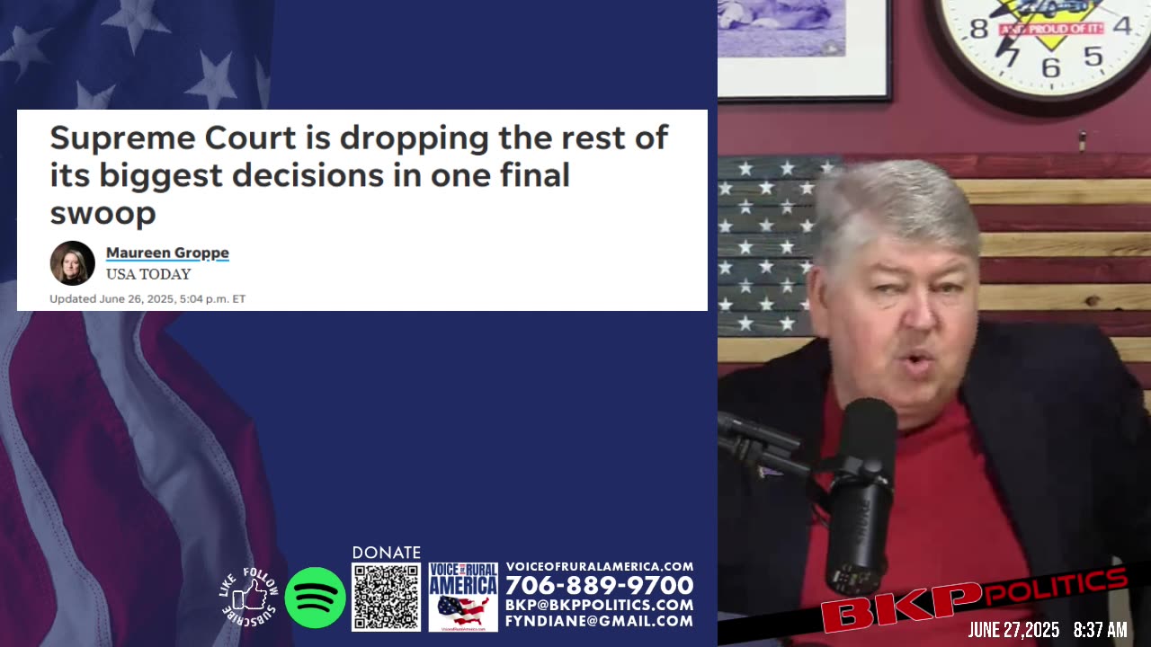 Supreme Court’s 6-3 Rulings ROCK America