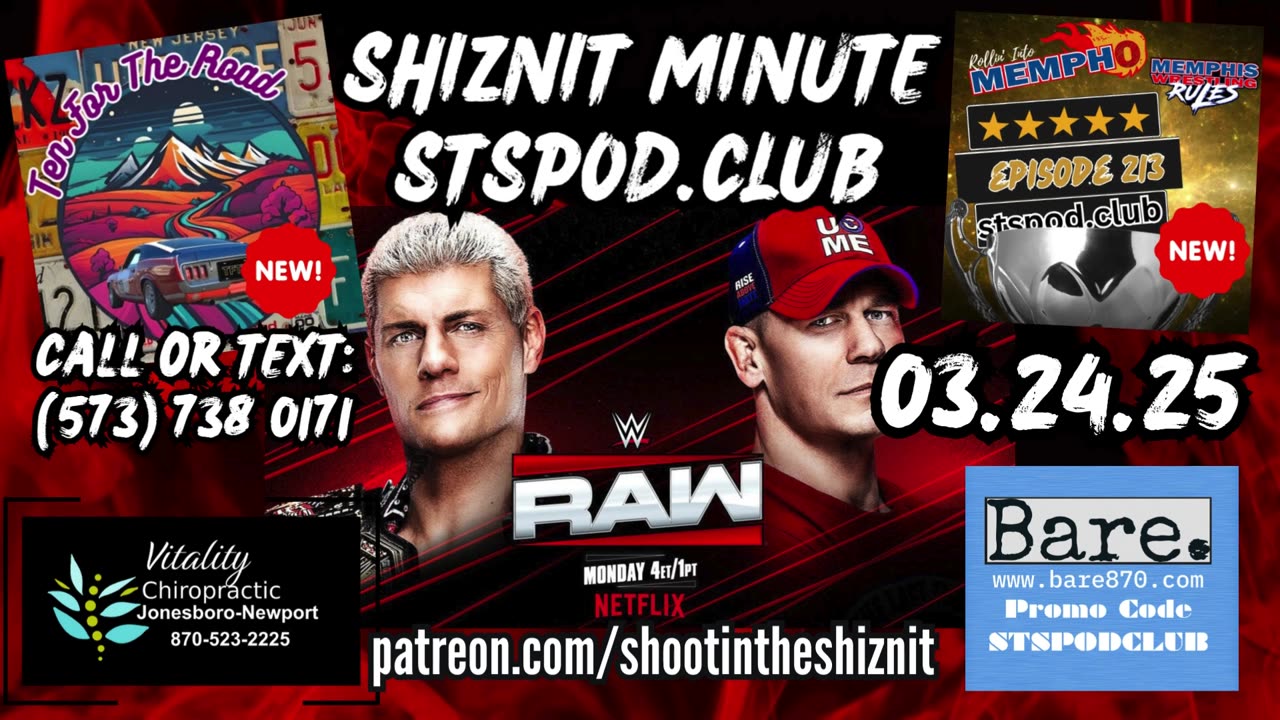 SHIZNIT MINUTE 03.24.25 -BT TALKS MONDAY AFTERNOON RAW!