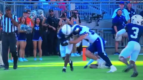 Penn state Running back is leaps and bounds better.
