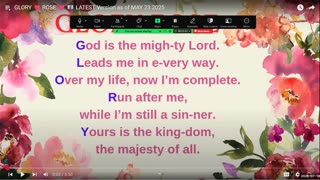 7-18-2025 - We were about to PRAISE HIM, but GOD had ANOTHER PLAN & took over my mouth and Teresa's.