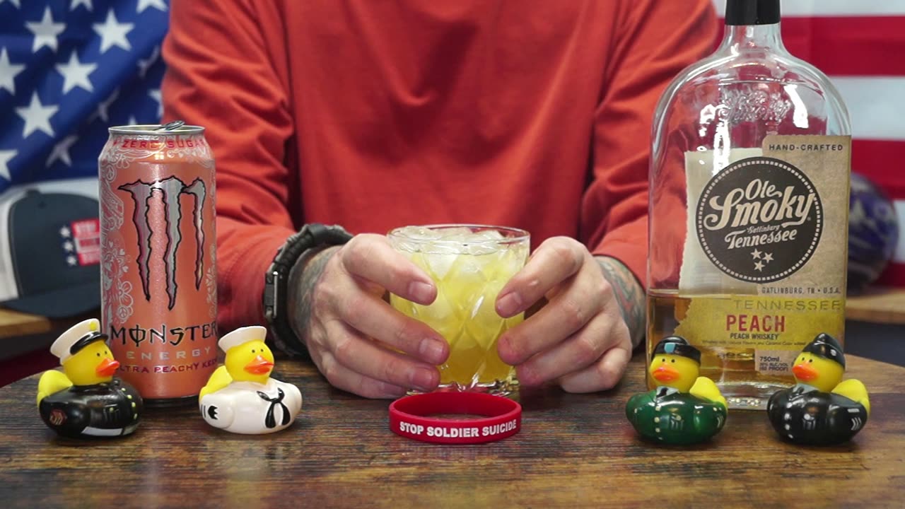 Tommy Dickerson - Ole Smoky Peach Whiskey & Monster Ultra Peachy Keen Energy Drink