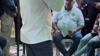reunión del Distrito con residentes