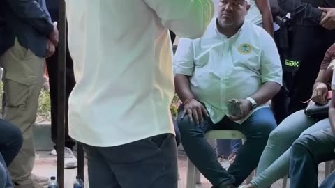 reunión del Distrito con residentes